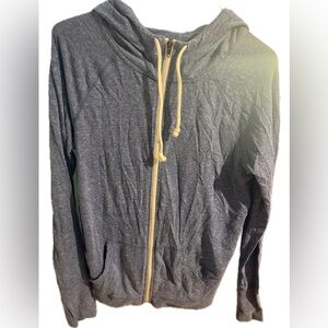 SO Women's Heathered Blue Zip-Up Hoodie